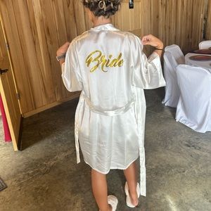 Bride robe